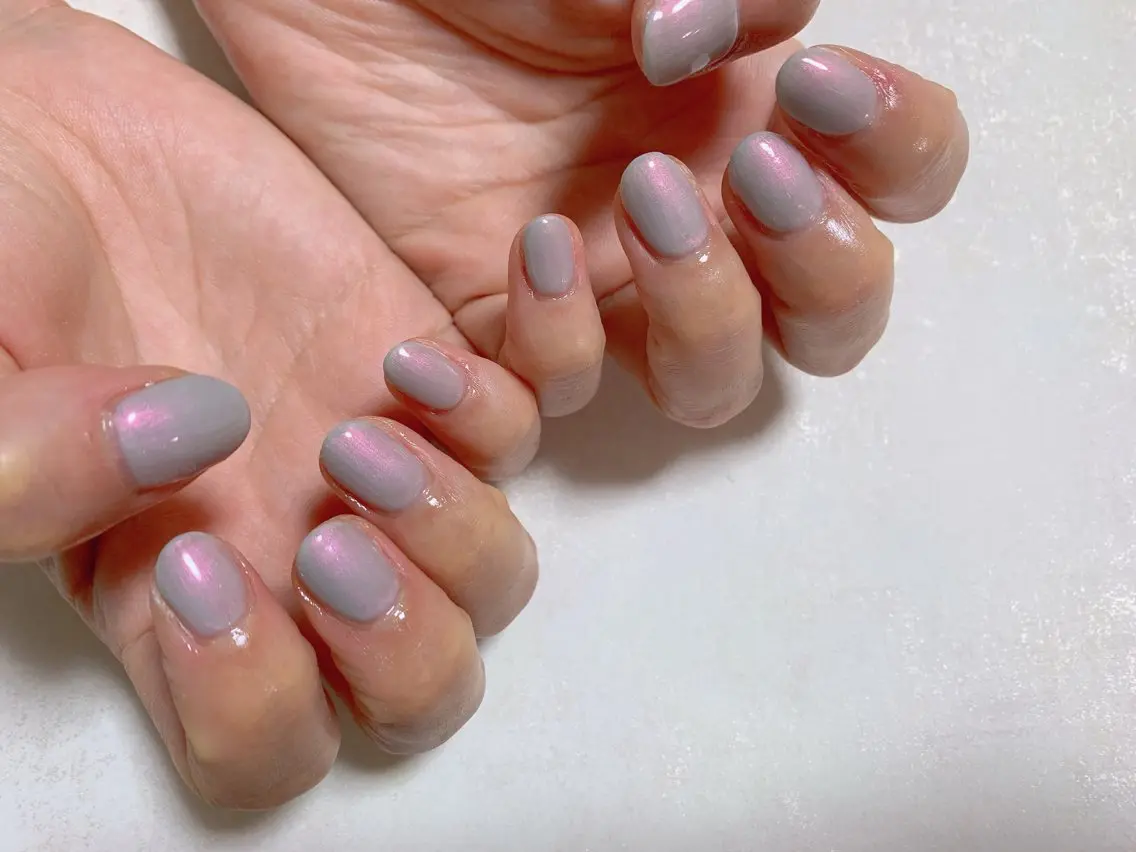 ネイル ジェルネイル 韓国ネイル メンズネイル ワンカラーネイル パラジェル kiki nail たまプラーザのネイルデザイン