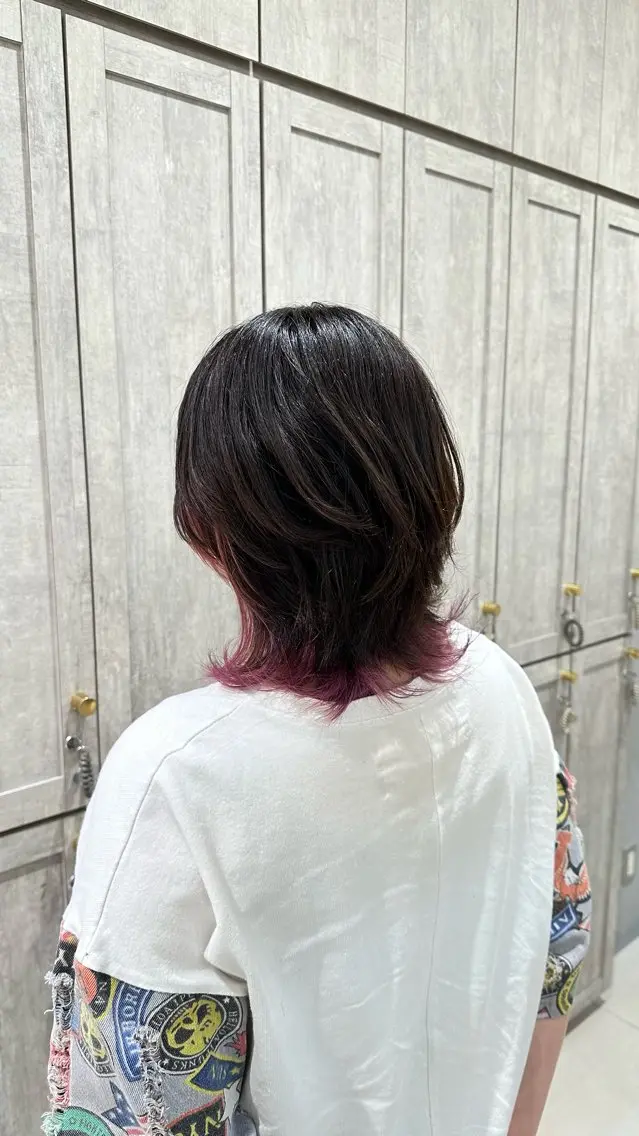 ミディアム カット ヘアカラー トリートメント 鶴見/Bonecca /林 愛翔のヘアスタイル