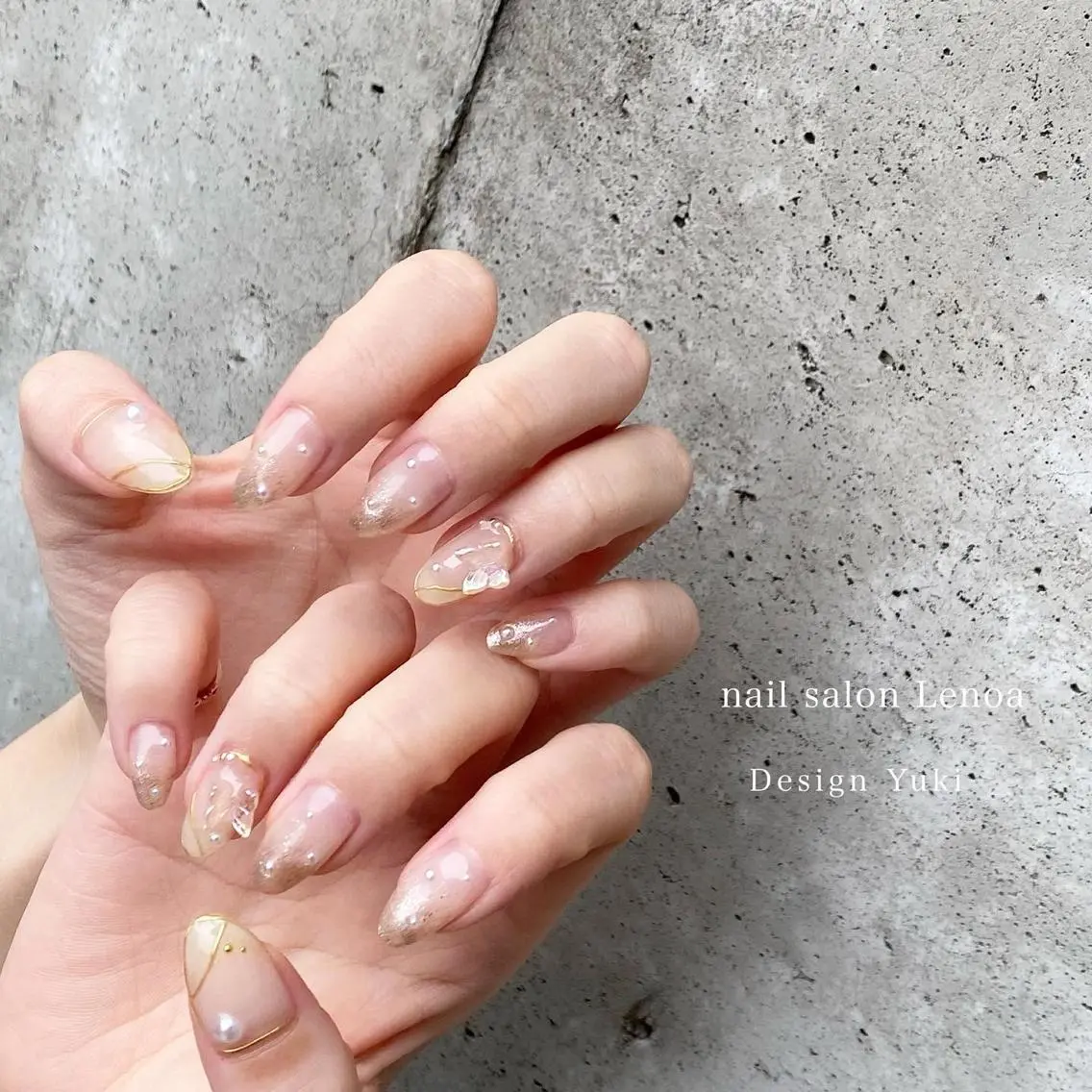 ネイル ハンドネイル Tielu Yukiのネイルデザイン