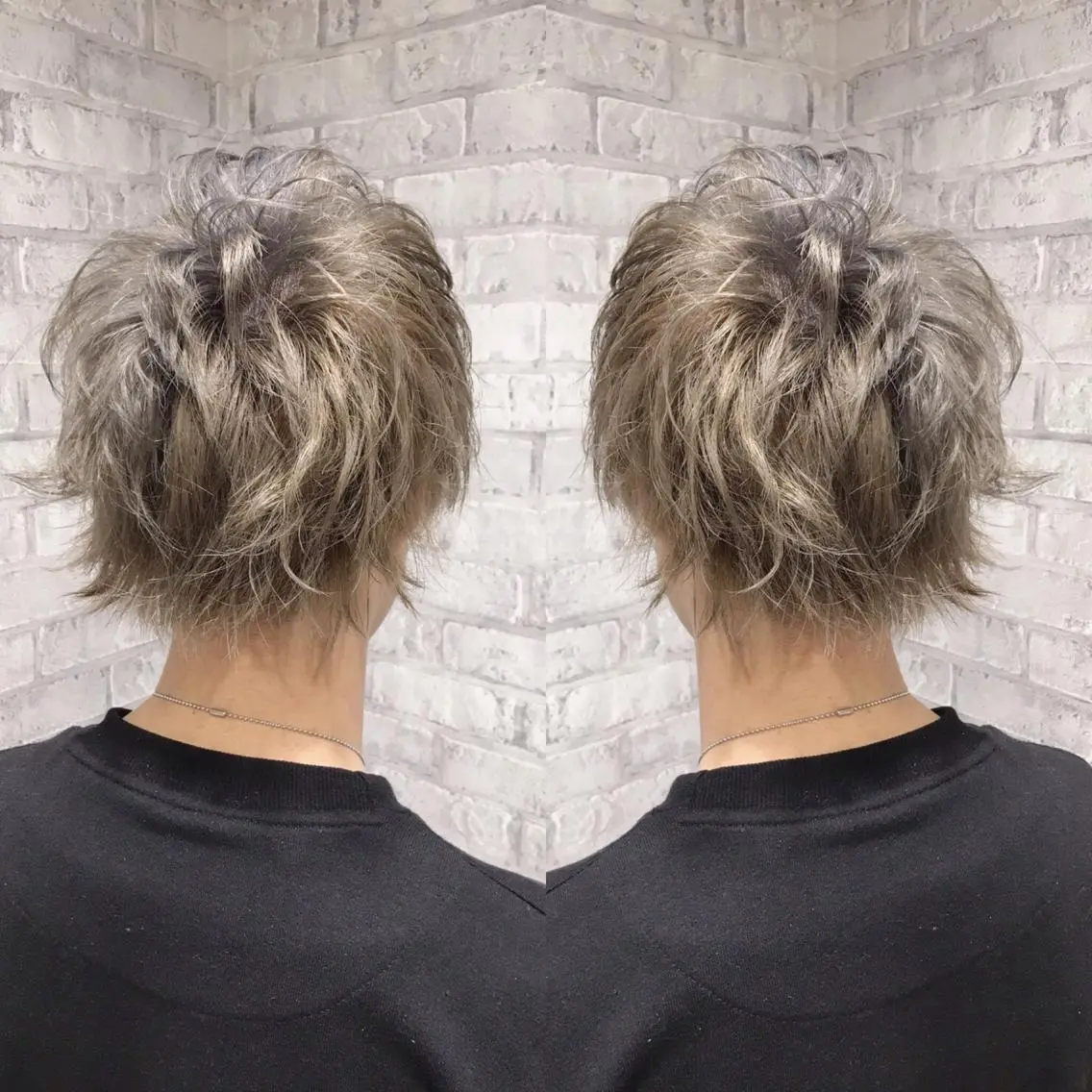 カラー メンズ EARTH 越谷店のヘアスタイル