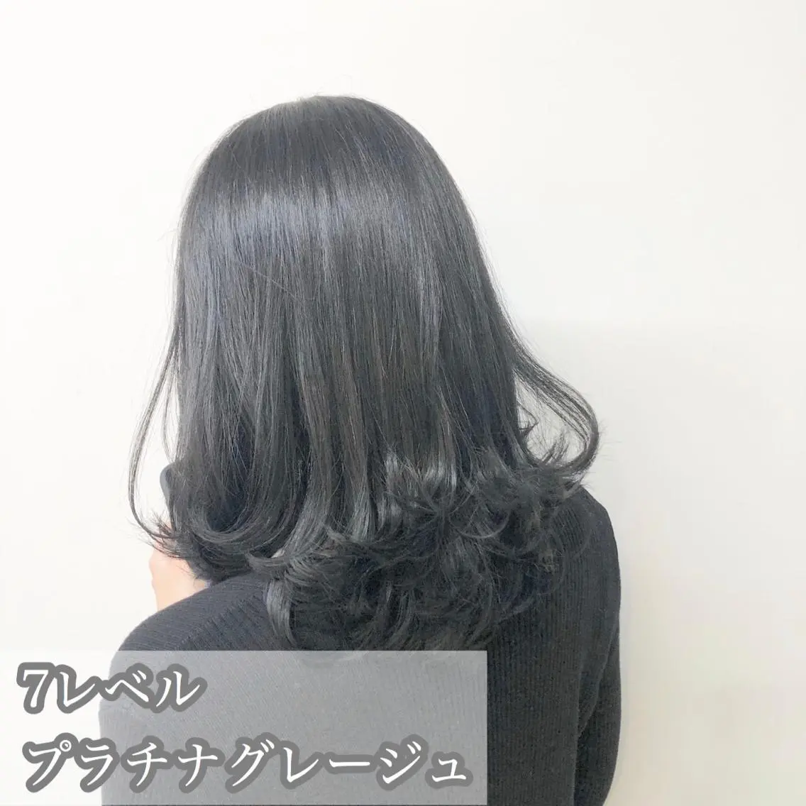 ミディアム カラー ヘアアレンジ 🪞official THREE 横浜🎀のヘアスタイル