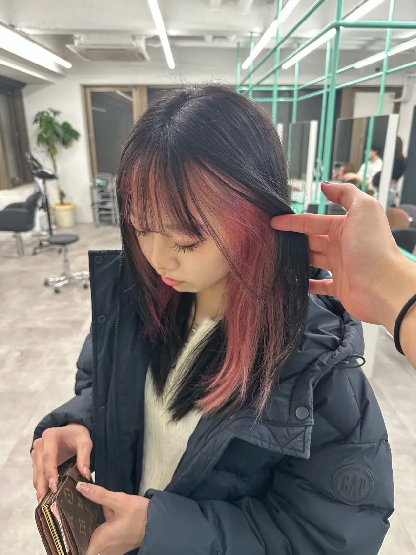 ロング カラー ヘアカラー 💖艶髪&ブリーチ髪 質改善💖舜希のヘアスタイル