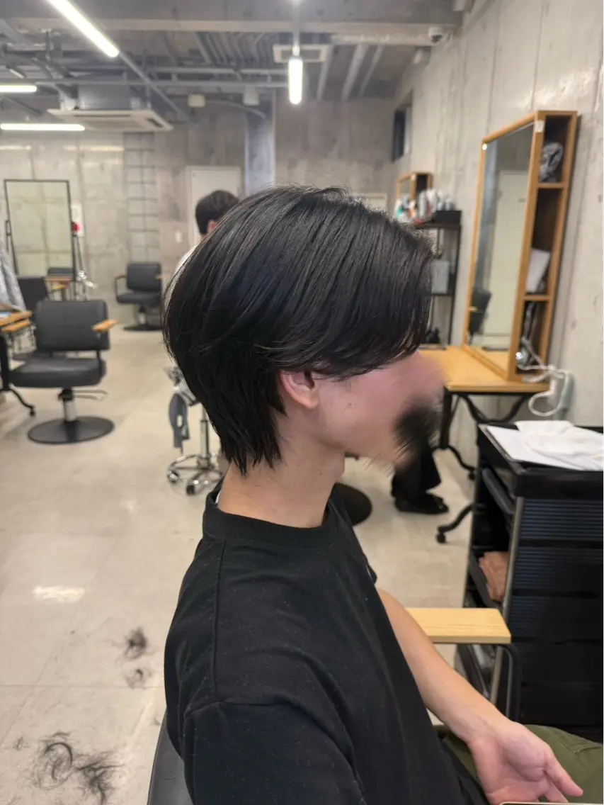 ミディアム 桝谷 琉亜のヘアスタイル