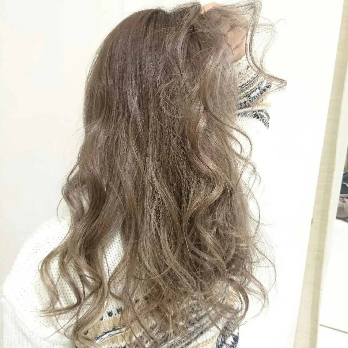 カラー ロング 韓国カラーエクステ 👑代表渡部雅己👑のヘアスタイル