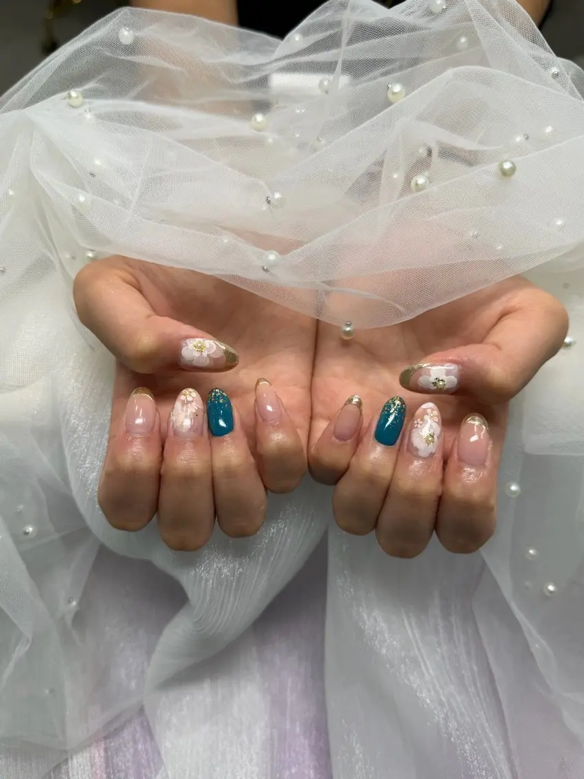 ネイル ハンドネイル Mermaid Nail みはなのネイルデザイン
