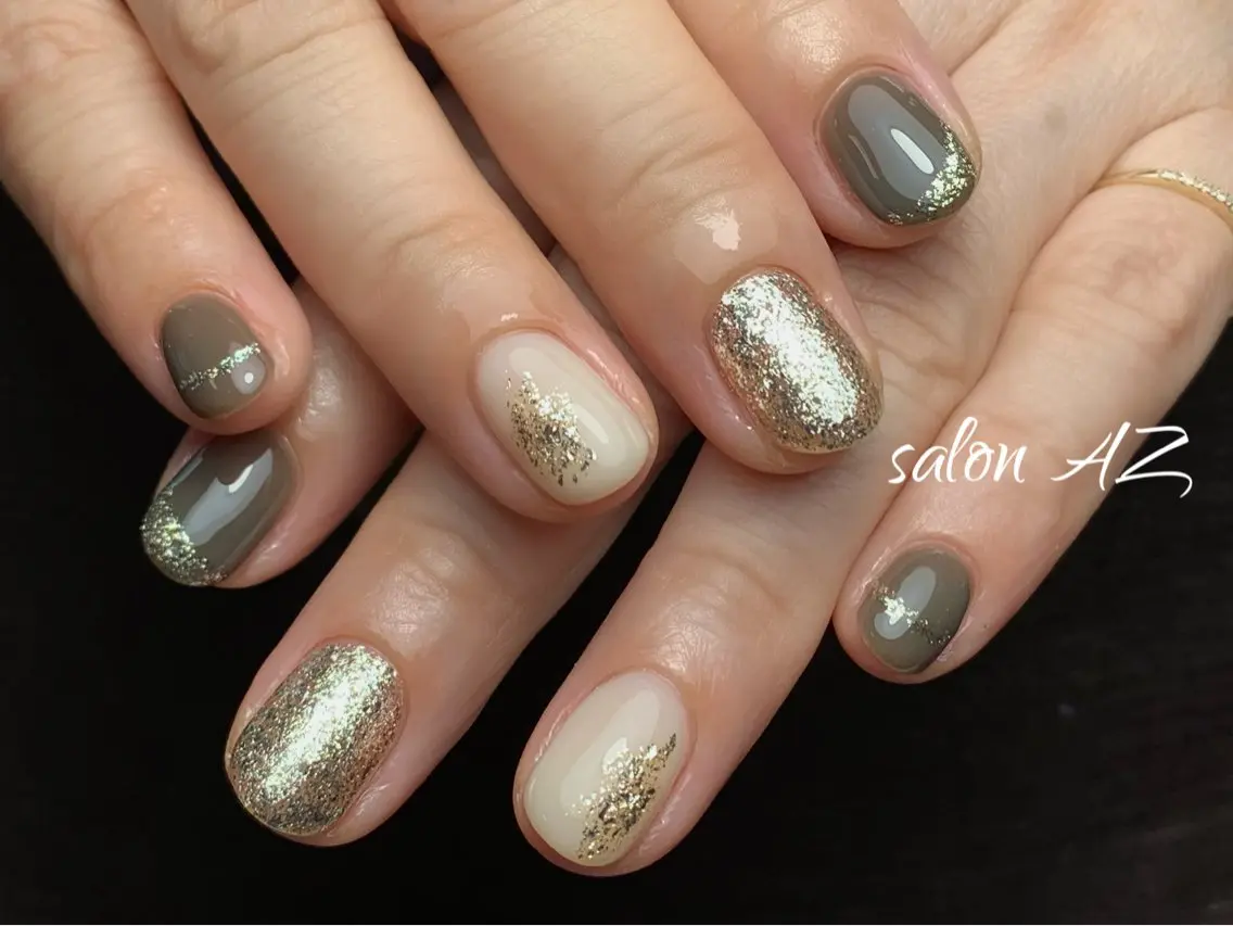 ネイル オフィスネイル ハンドネイル salon AZのネイルデザイン