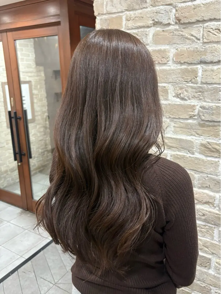 ロング 堀 のえかのヘアスタイル