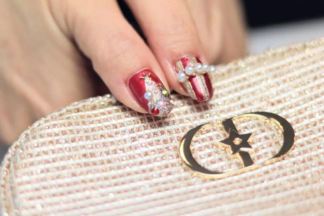 ネイル 冬ネイル クリスマス Nail Atelier B.のネイルデザイン