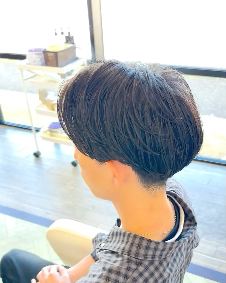 パーマ メンズ マッシュ メンズパーマ ニュアンスパーマ カット パーマ ☆★メンズ特化★☆ 川地由麿のヘアスタイル