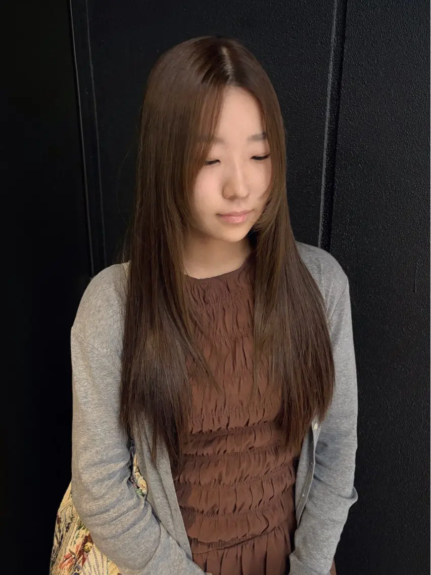 ロング カラー ヘアカラー トリートメント Hanaka🪷 ニュアンス×レイヤーのヘアスタイル