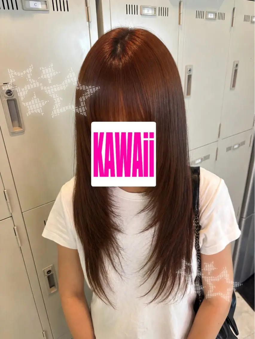 ロング ヘアカラー 似合わせcolor 🎀ʀɪɴᴏ🎶🪽のヘアスタイル