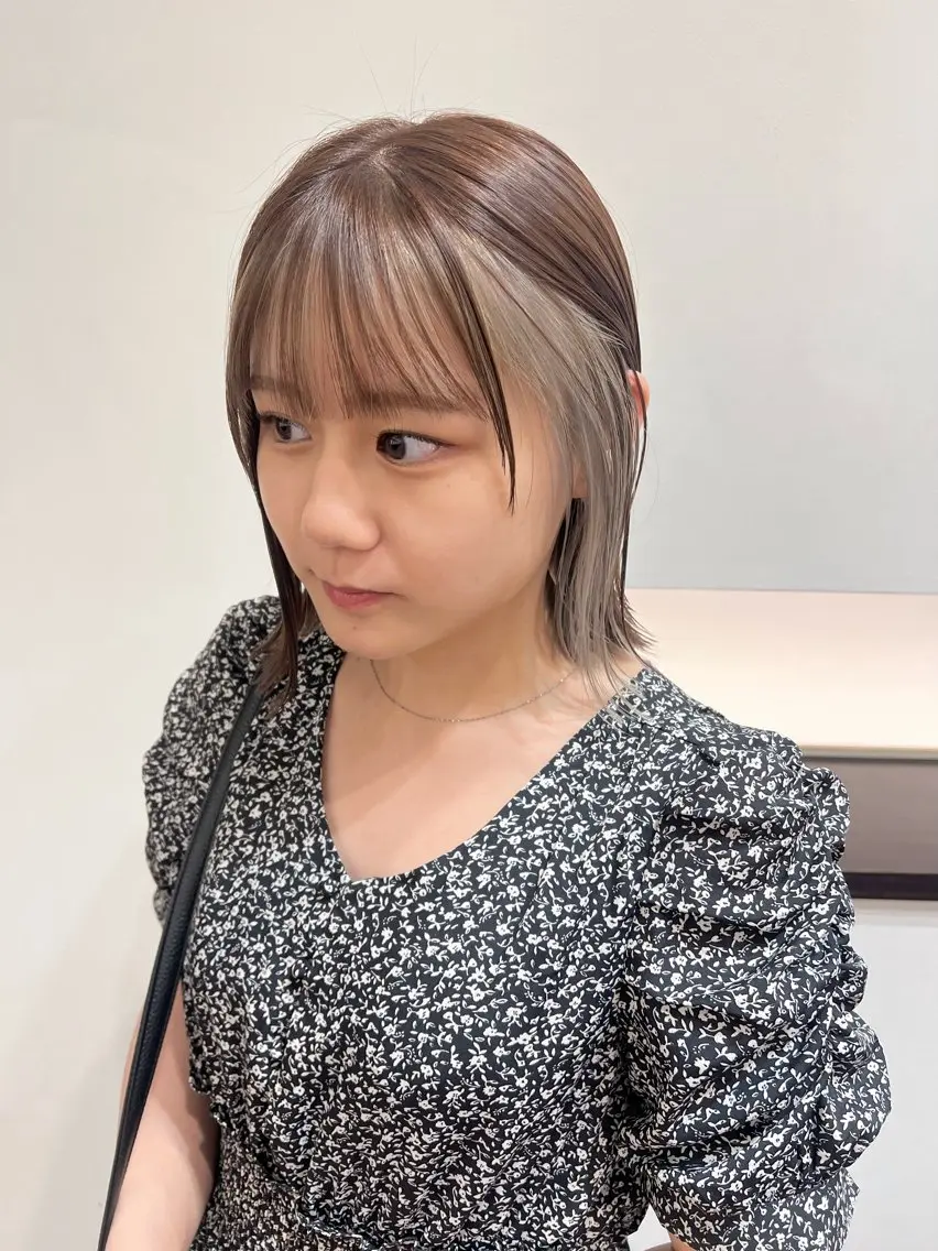 カラー ブリーチ🥣⌇ケア⌇ 🎨mana🎀のヘアスタイル