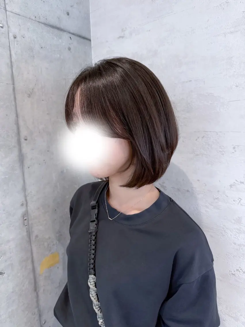 ミディアム カット トリートメント はやしほのか｜ マンツーマン美容師のヘアスタイル