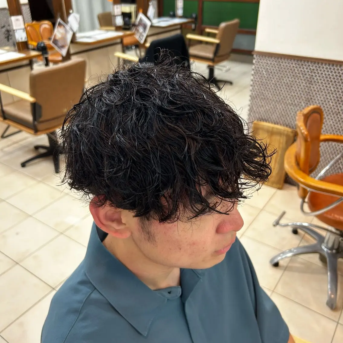 メンズカット＋テクニカルパーマ＆トリートメントの写真