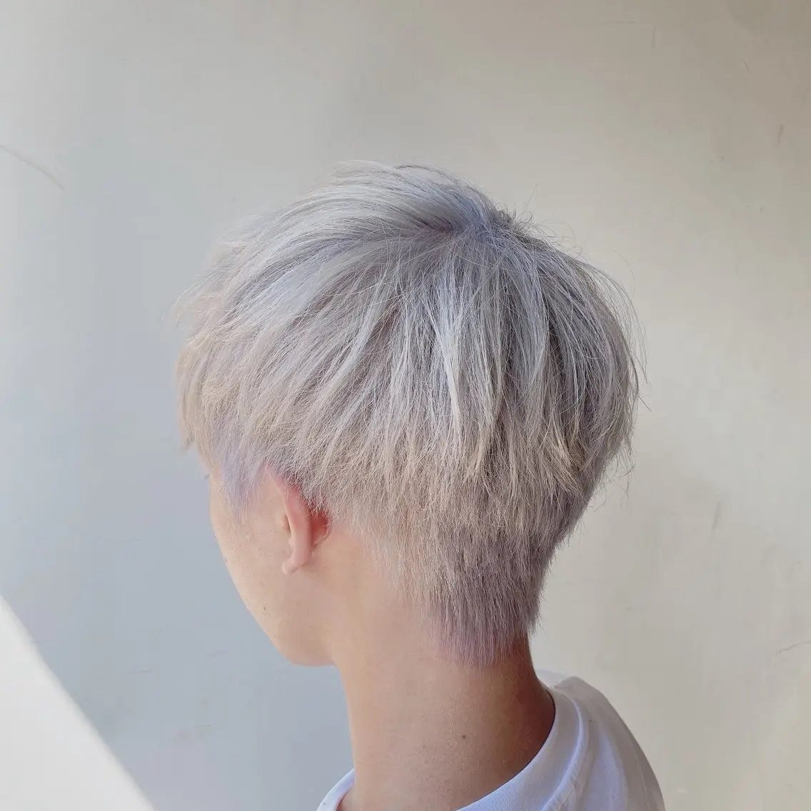 ショート カラー ヘアカラー トリートメント ヘッドスパ ヘアセット レイヤーダブルカラー KYONのヘアスタイル