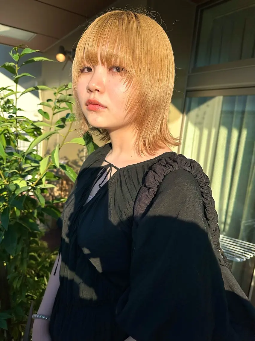 🤍前髪・顔周りカット+髪質改善ケアカラー+クイックトリートメント🤍 前髪/似合わせ/かおまわりの写真