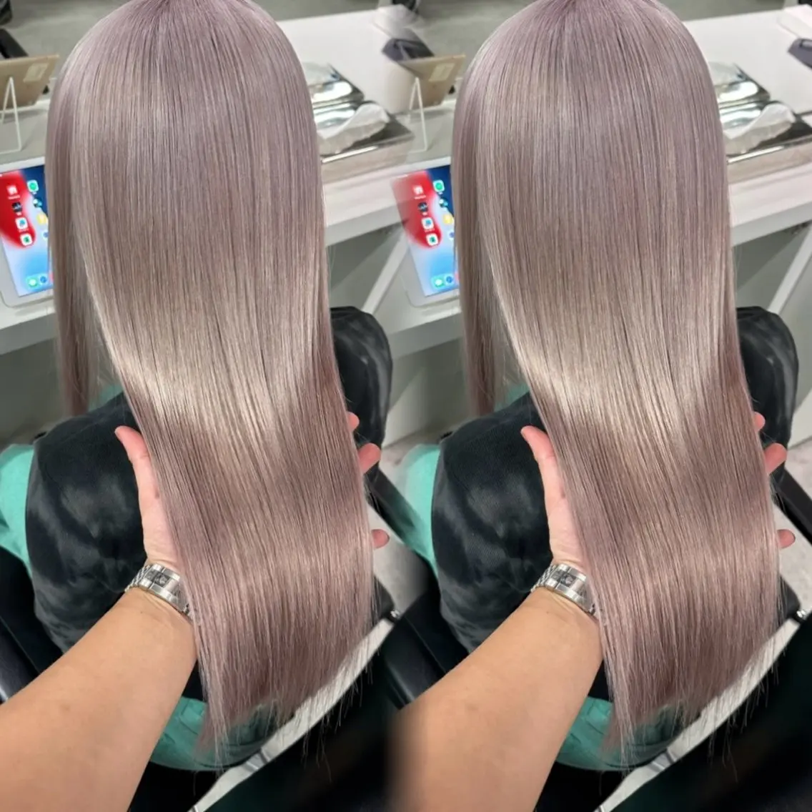 ロング カラー 糸川 伸樹のヘアスタイル