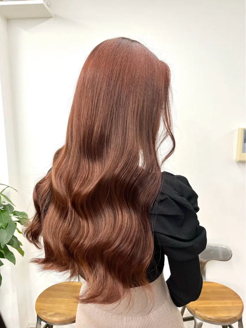 ロング カラー 藤原航/艶髪 /日曜カットモデルのヘアスタイル