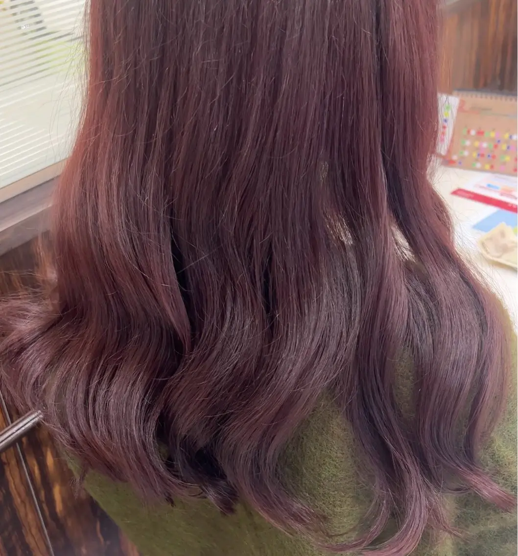 カラー ツヤ髪🫧似合わせ ✨あんどうゆうかのヘアスタイル