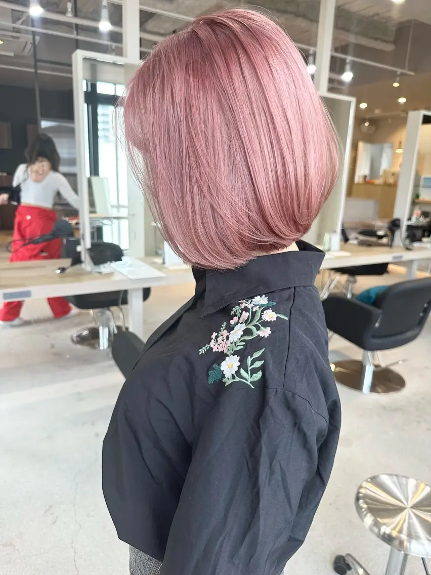 ショート カット ヘアカラー トリートメント 井上 一平のヘアスタイル