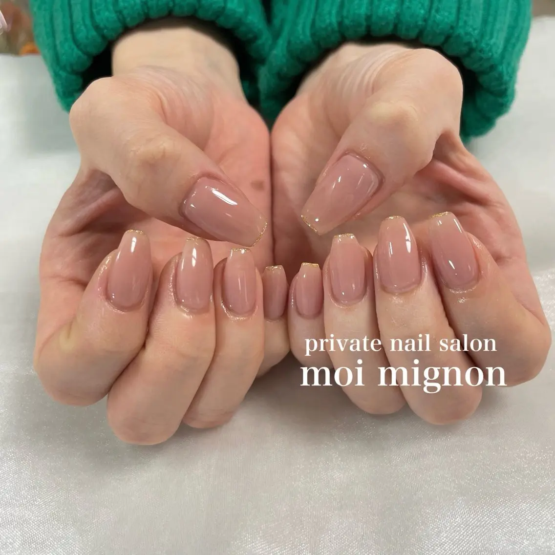 ネイル ラメ(グリッター) ハンドネイル nailist Aki♡のネイルデザイン