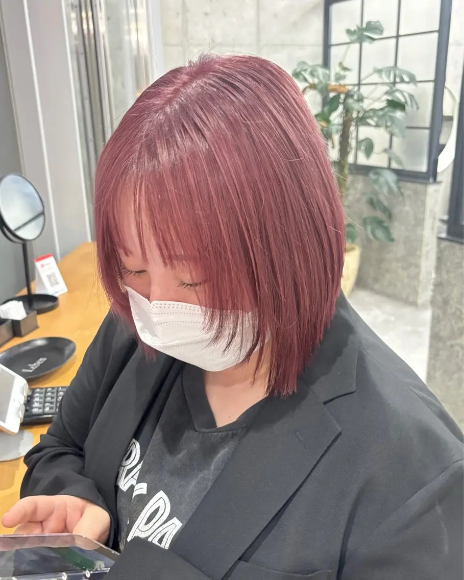 ショート カット トリートメント leben serikaのヘアスタイル