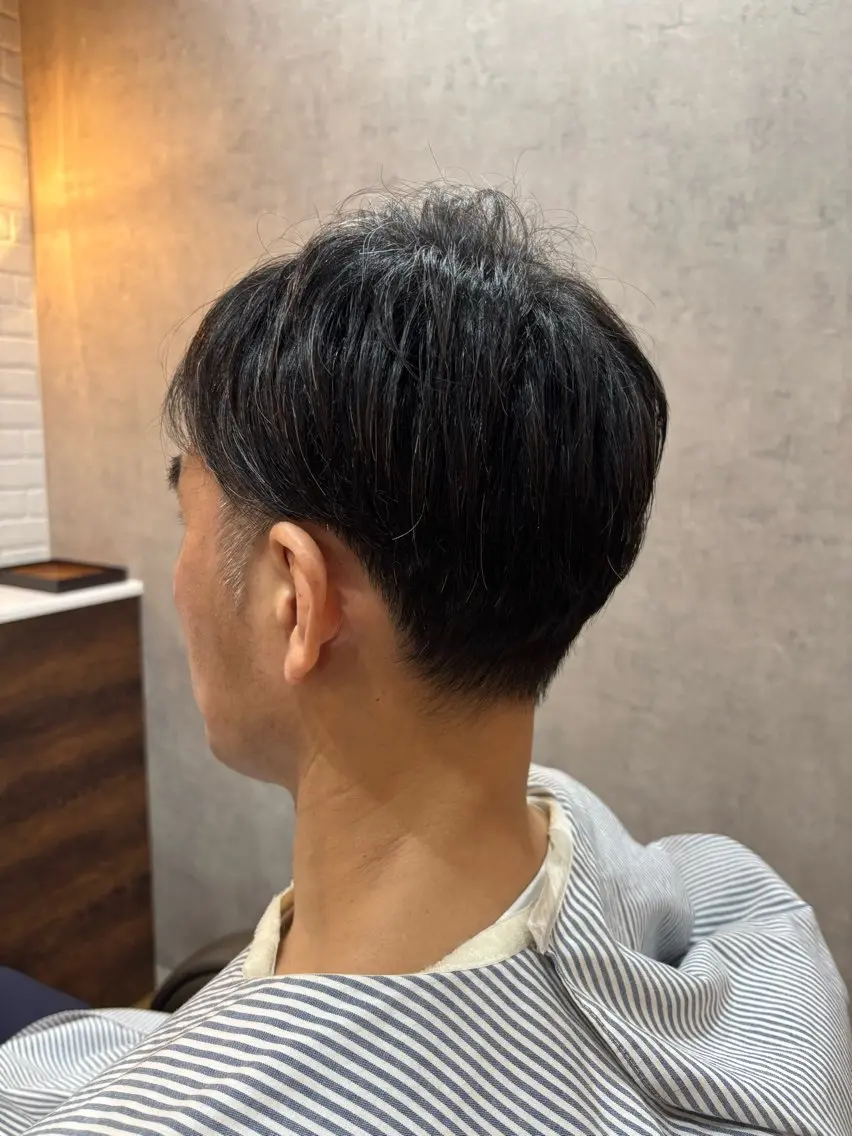 ショート メンズ 上田 美羽のヘアスタイル