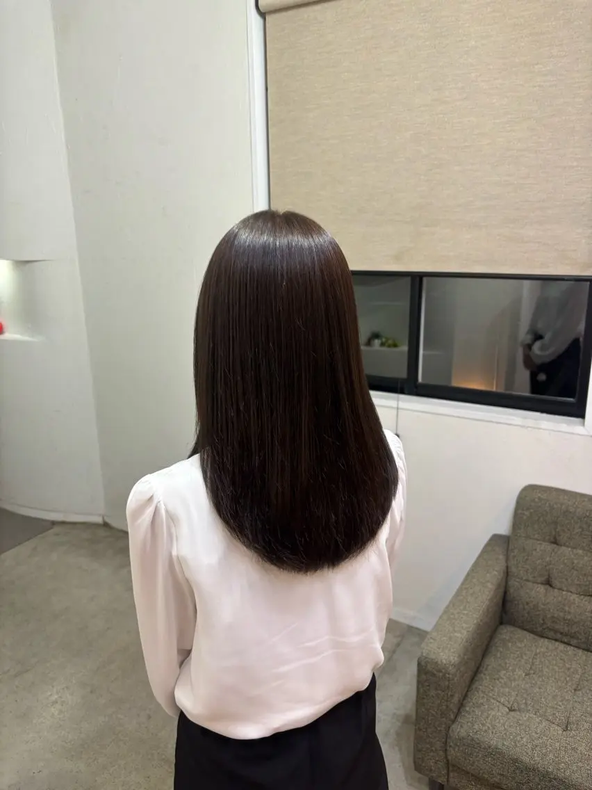 カラー カット ヘアカラー ANNIE/AYU MI/ブラウンカラーのヘアスタイル