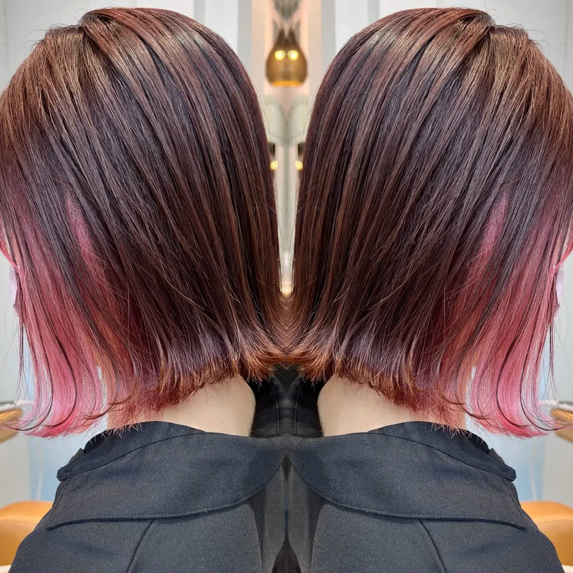 ショート カラー もえな 💋👼🏻のヘアスタイル