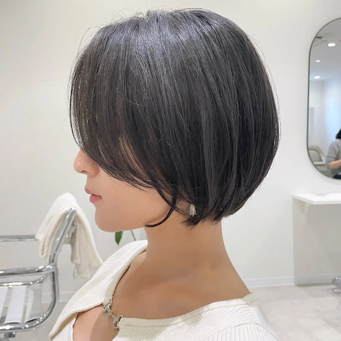 ショート カラー カット ヘアカラー トリートメント 【渋谷】ボブ・ レイヤーボブ特化✂︎のヘアスタイル