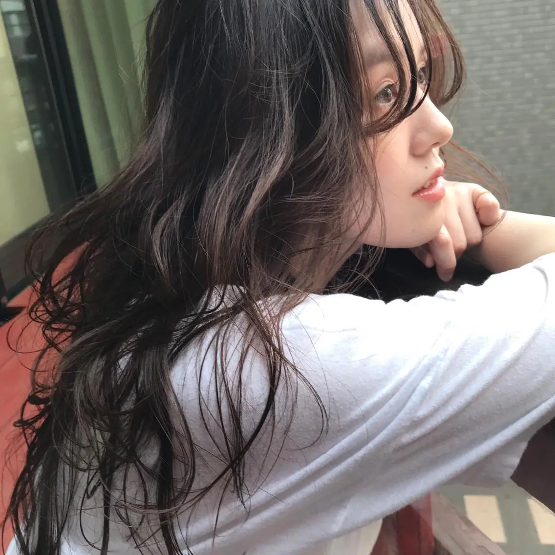 ミニモ限定価格🧡カット+カラー❤️ブリーチなし透明感カラー💕ドライカット+カラー+うる艶トリートメント（白髪染可）の写真