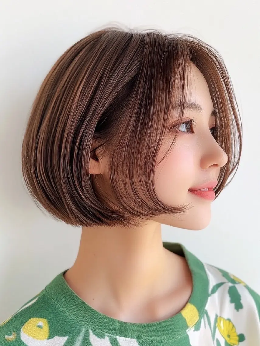 ショート 束感まつぱ🫧 なつき🫧のヘアスタイル