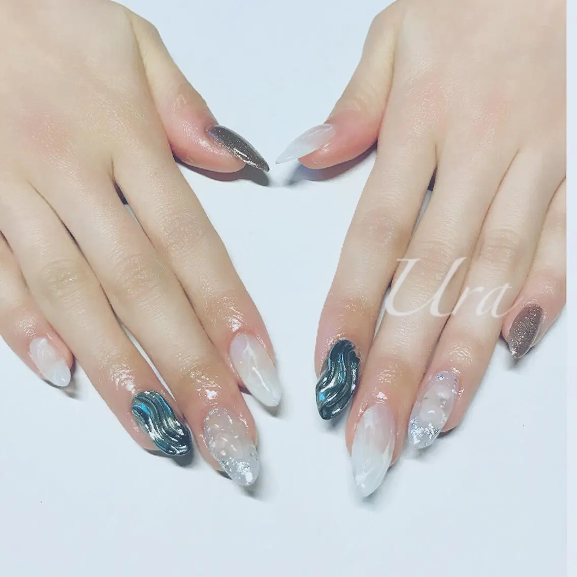 ネイル ニュアンスネイル UrakoNail 《nail》のネイルデザイン