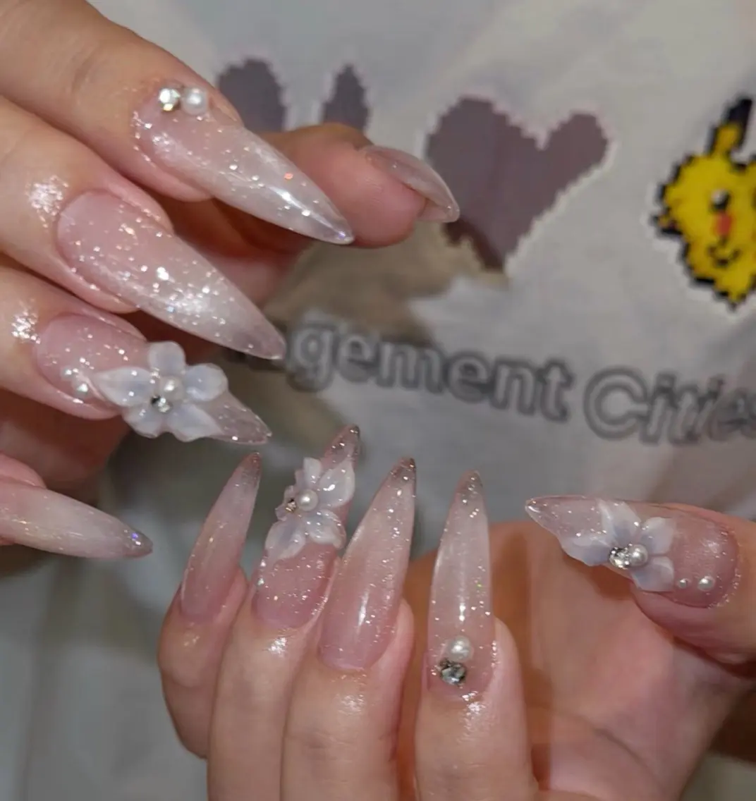 ネイル マグネットネイル ハンドネイル Floria nail salonのネイルデザイン