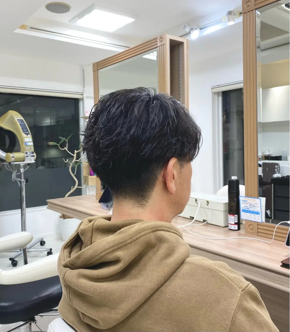 ミディアム メンズ 青柳辰哉/メンズ 特化/モデル募集中のヘアスタイル