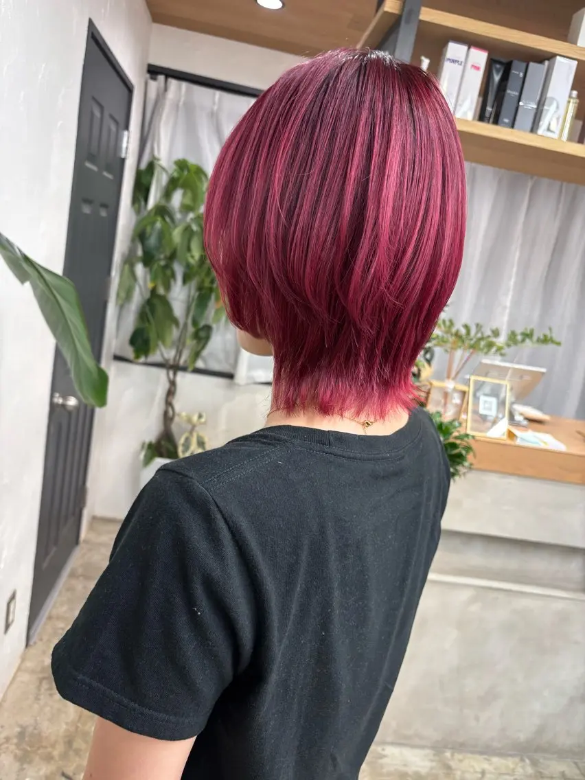 ショート カット トリートメント 福田 佳穂のヘアスタイル