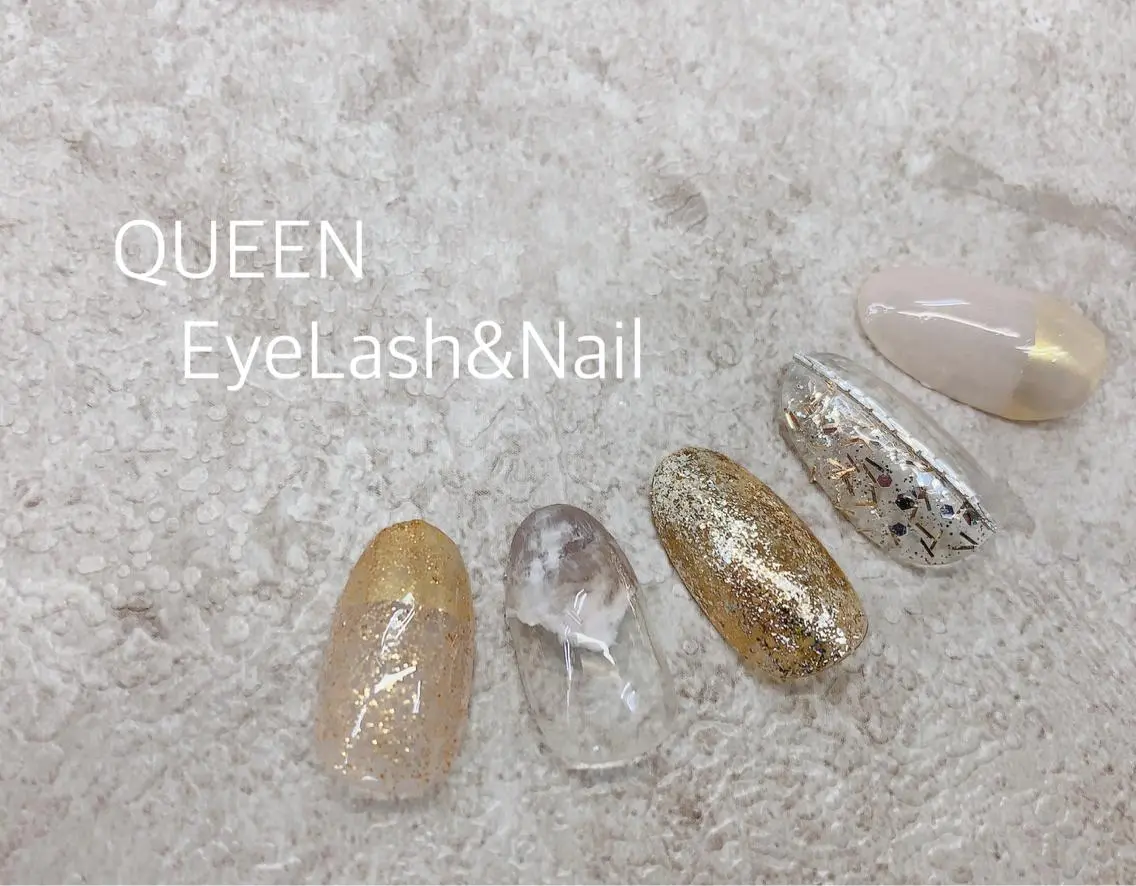 ミディアム カラー ネイル Bloom Nailのネイルデザイン