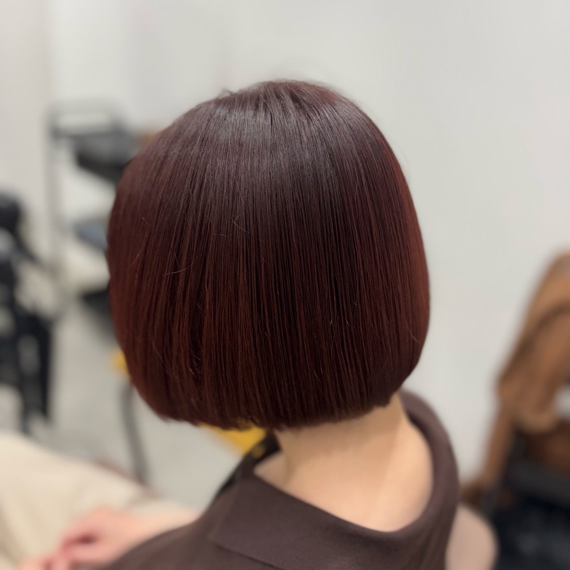 ミディアム ヘアカラー トリートメント omocha umiのヘアスタイル