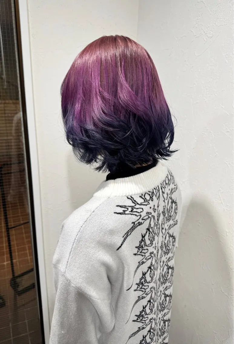 カラー カット ヘアカラー ハイトーン/レイヤー /艶カラー🎀のヘアスタイル