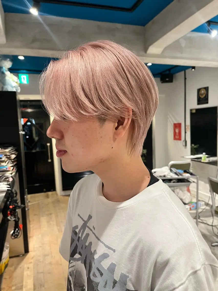 ショート カット ヘアカラー トリートメント 瀬川 響音のヘアスタイル