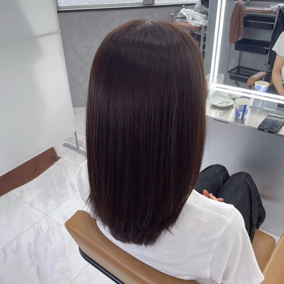 カラー ブラウンカラー ヘーゼル ヘアカラー ayase .のヘアスタイル