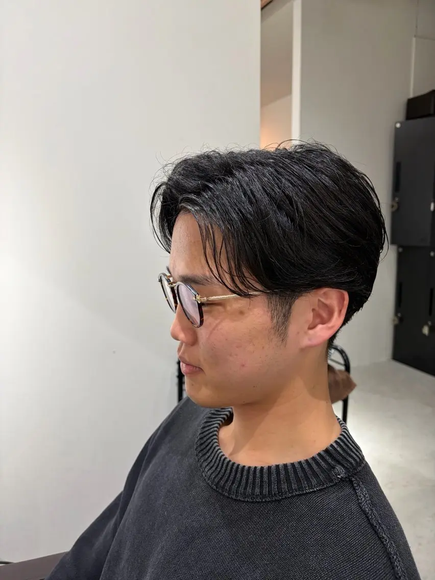 メンズ メンズカット attraitななかのヘアスタイル