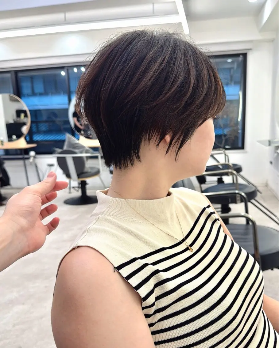 ショート 大人ボブ/ショート 田中大貴のヘアスタイル