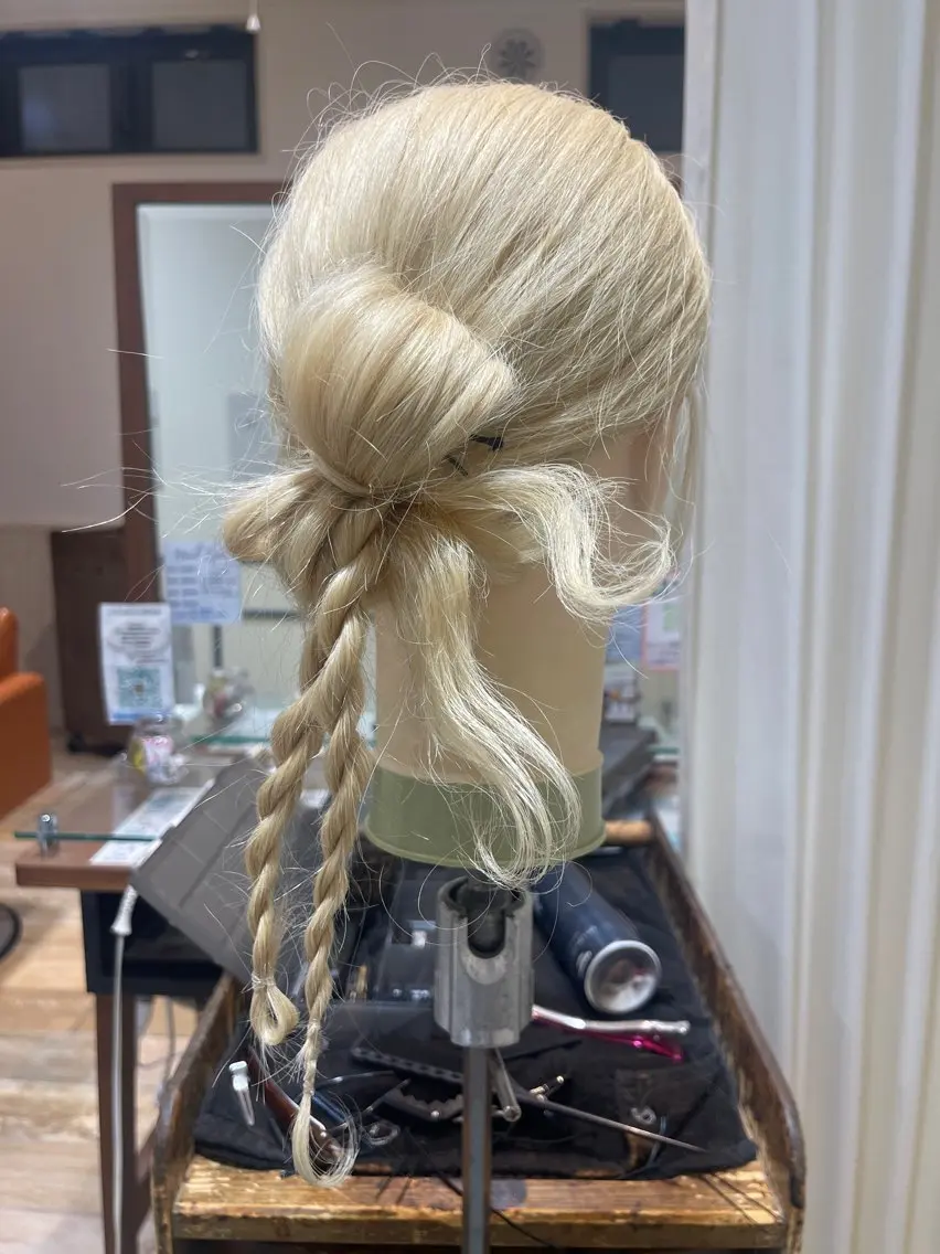 ヘアアレンジ 近 大和のヘアスタイル