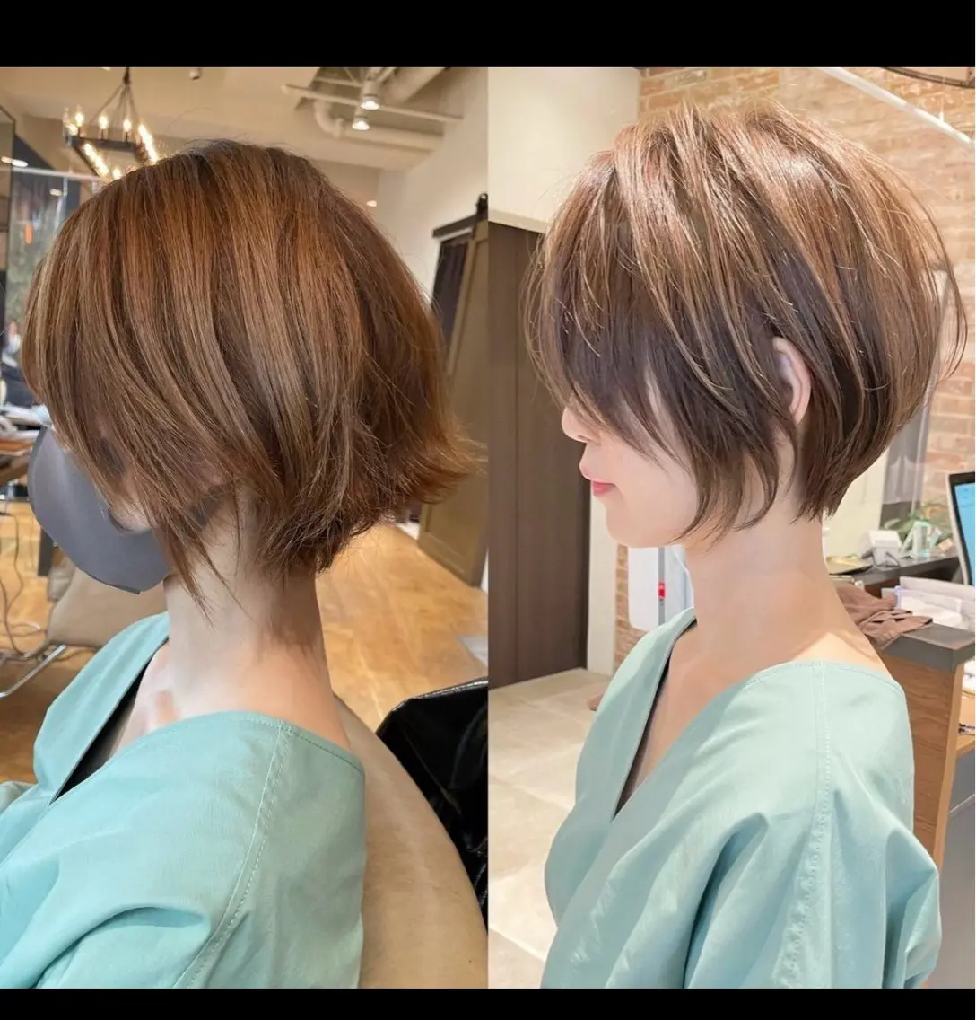 ショート カラー カット ヘアカラー トリートメント 《6月限定🉐価格》 /ショート特化/荒砂のヘアスタイル