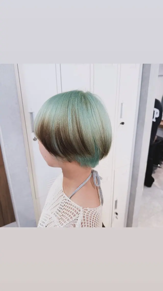 ショート カラー ヘアアレンジ 高橋 充輝のヘアスタイル