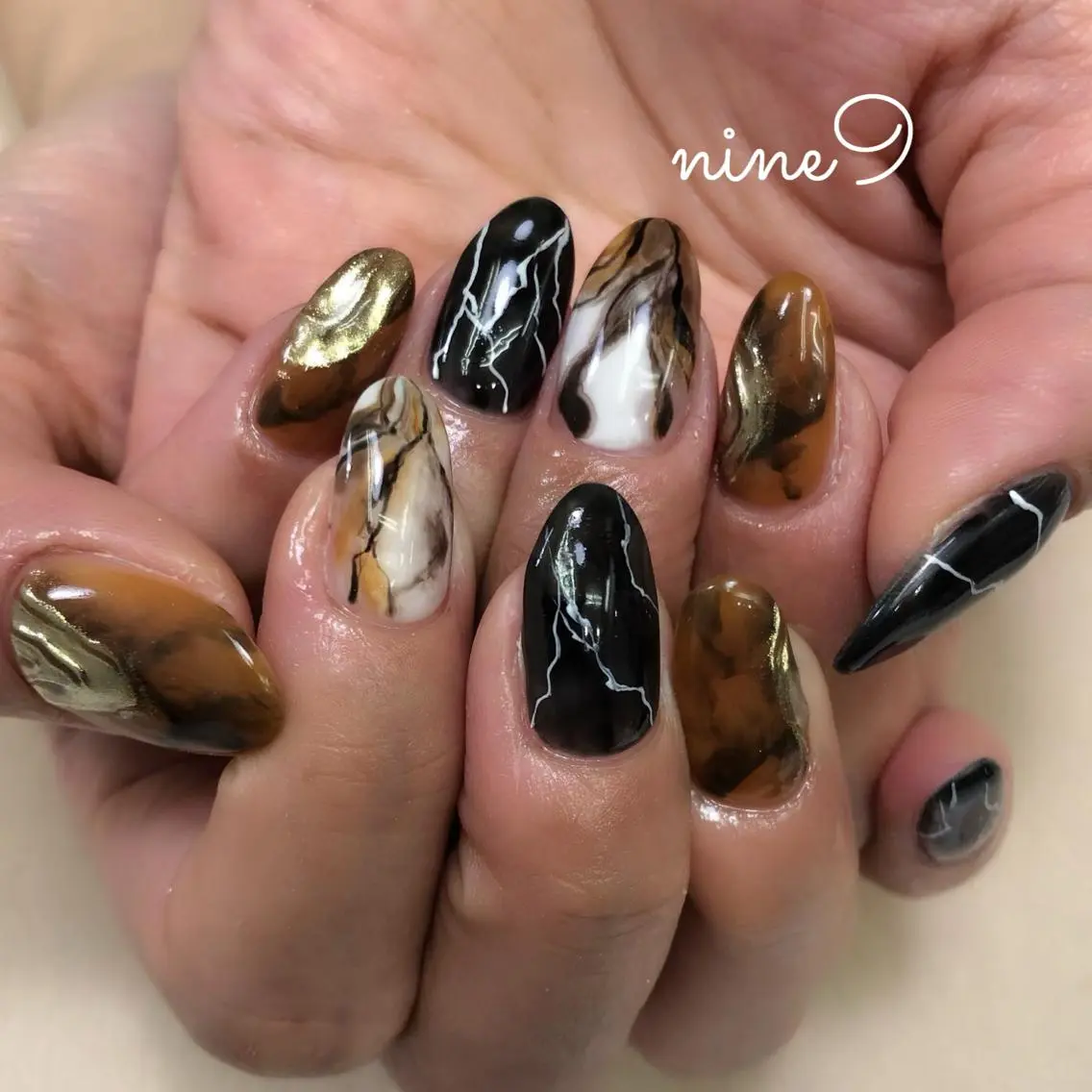 ネイル ハンドネイル nail salon 9NINEのネイルデザイン