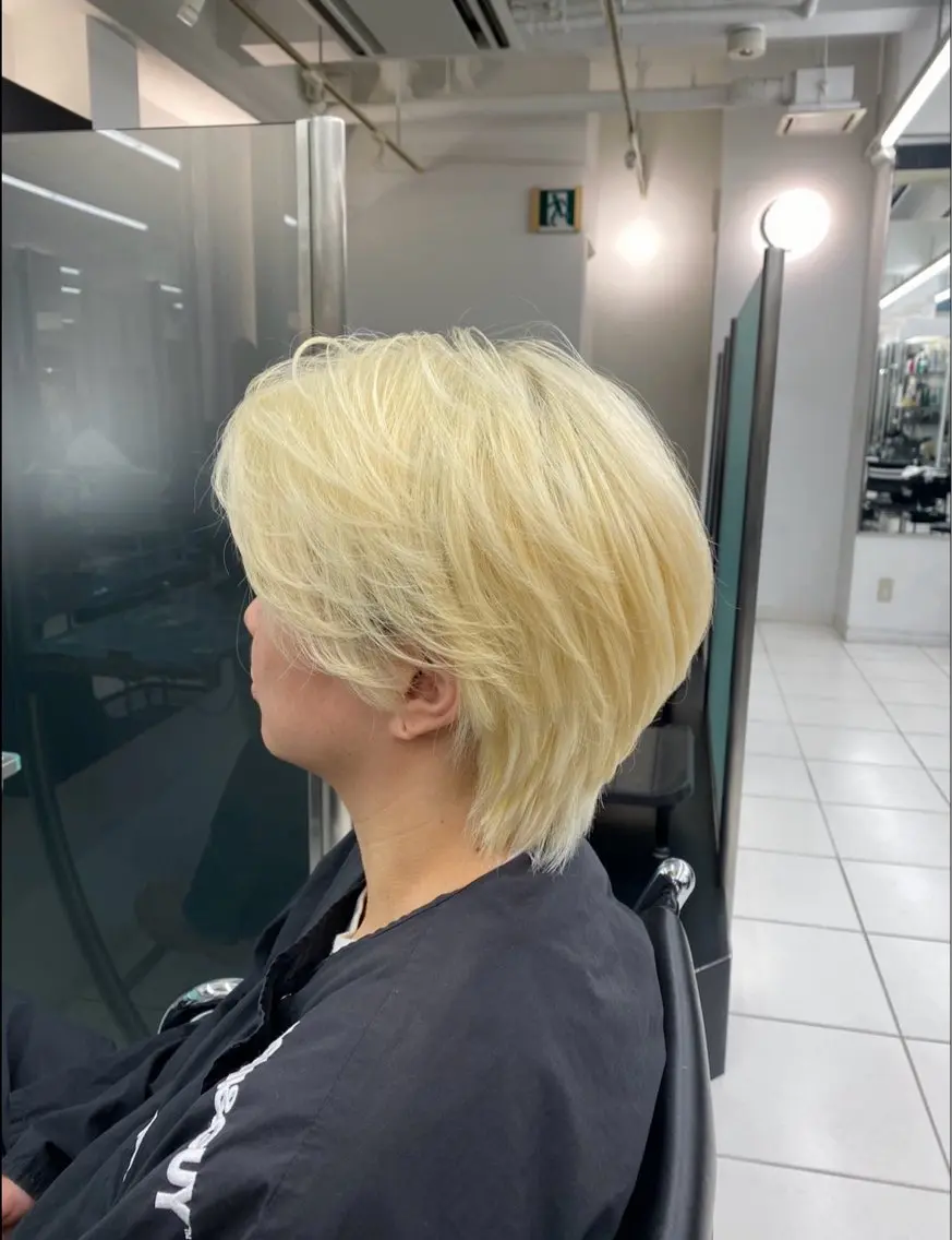 ショート ショートヘア 石毛 大翔のヘアスタイル