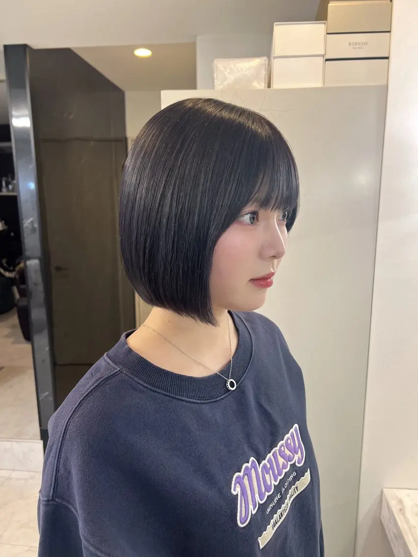 ショート カラー カット ヘアカラー トリートメント ✨レイヤー/髪質改善 /縮毛矯正✨ナカムラのヘアスタイル