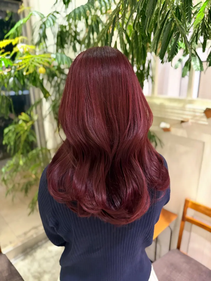 ヘアカラー 優乃 ❄️のヘアスタイル